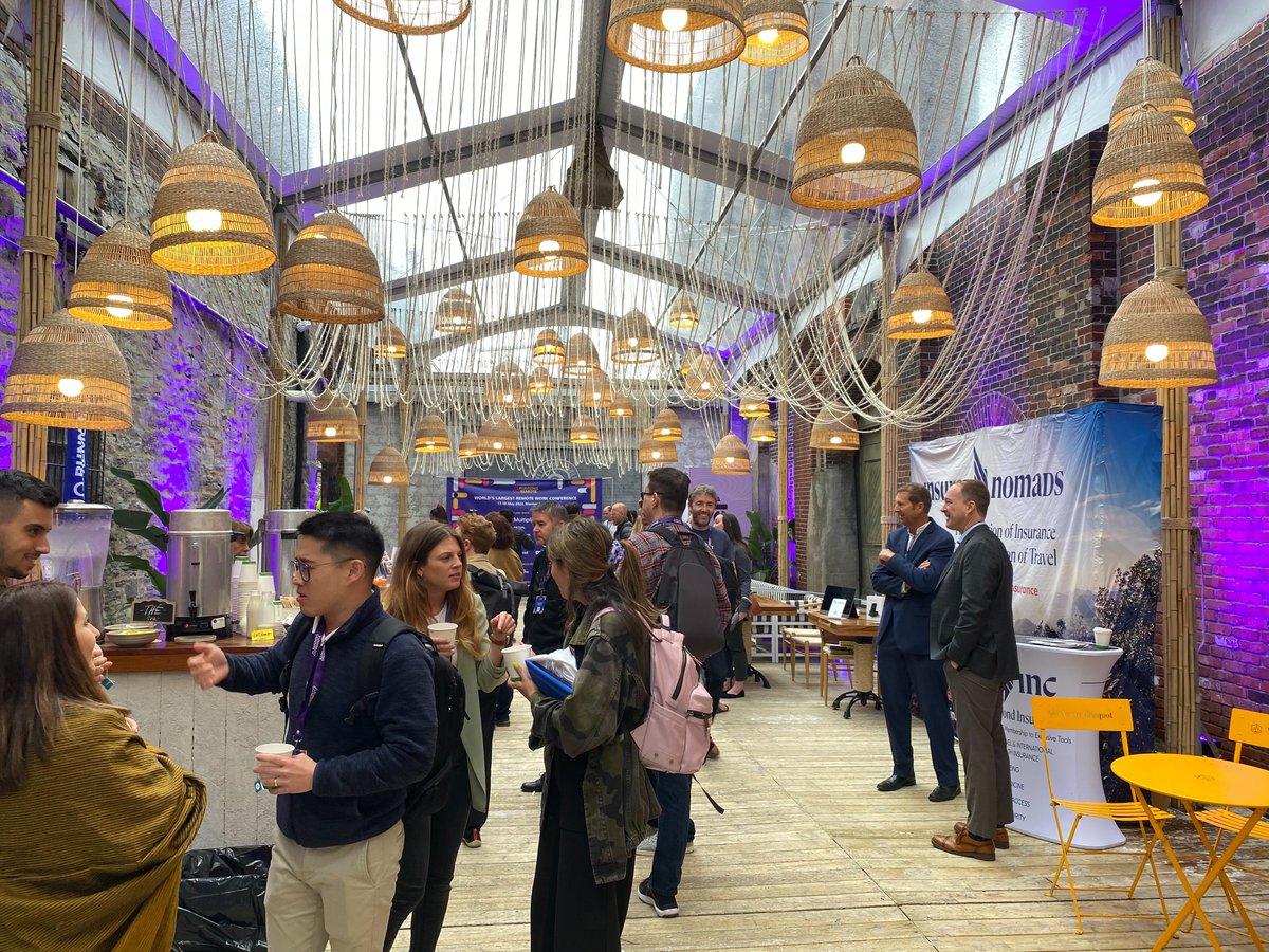 #RunningRemote 's Expo zone and Stage 2 right now. What an amazing venue we have this year! 😍 #rr2022