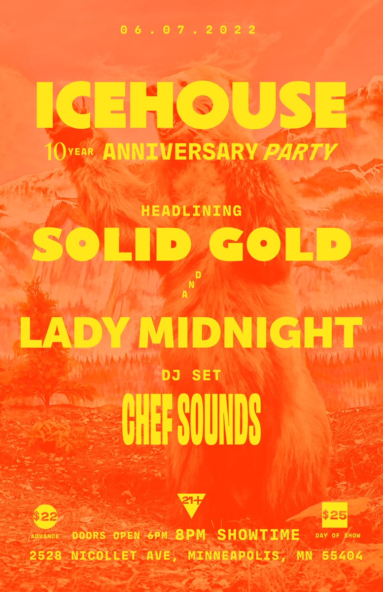 solidgold's tweet image. We're excited to announce that we'll be playing the Icehouse 10 yr. anniversary party 6/7. Tickets here:
exploretock.com/icehouse/event…