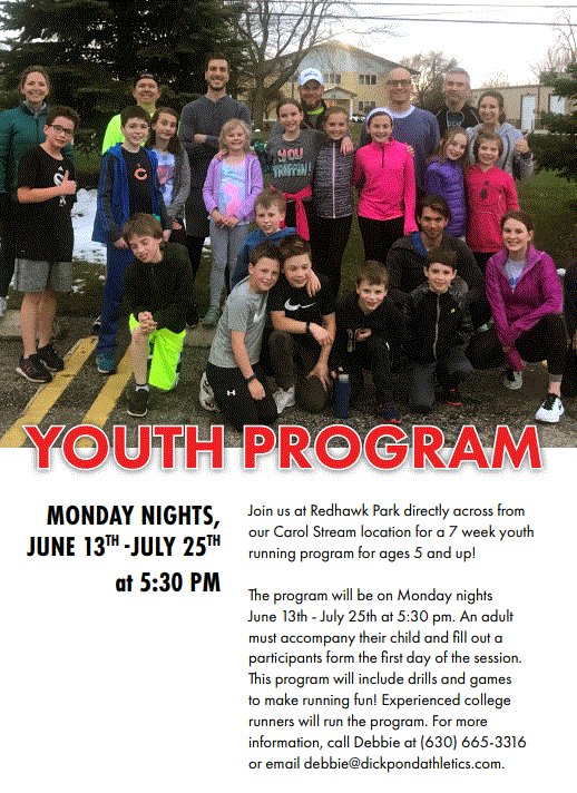dickpondCS's tweet image. Our Youth Program is back! #makerunningfun