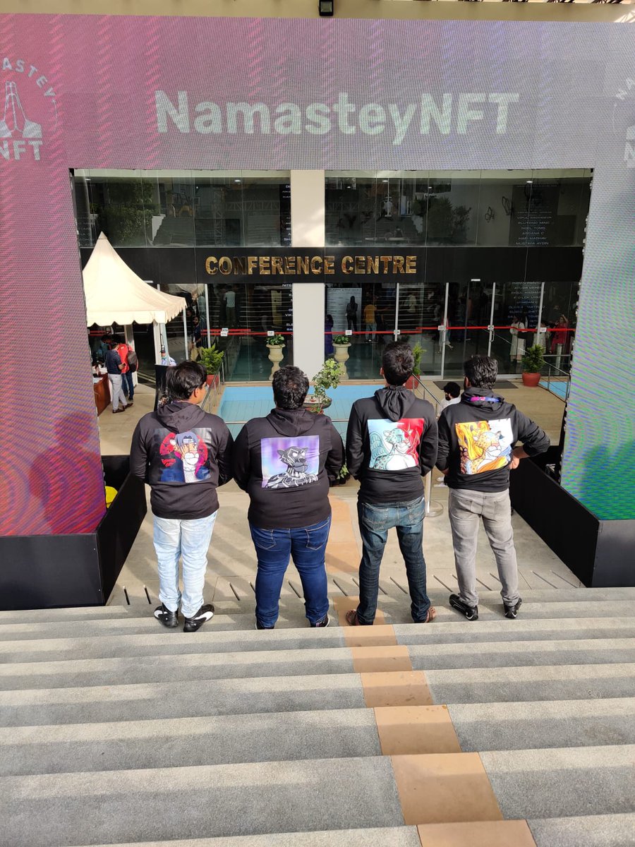 We <a href="/metapords/">Metapords</a> team just attended <a href="/NamasteyNFT/">NamasteyNFT | The PROLOGUE | LIVE ON OPENSEA</a> .
Thanks team <a href="/NamasteyNFT/">NamasteyNFT | The PROLOGUE | LIVE ON OPENSEA</a> for hosting us and providing a common ground for 1000's of web3 enthusiasts to exchange views and network! 
#NamasteyNFTblr