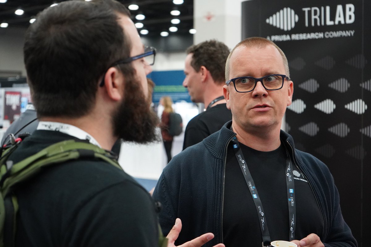 Trilab3D's tweet photo. 📸 Day 1/3 on @RAPID_Event, Detroit (🇺🇸Michigan, USA). Visit our booth #1336 with professional delta 3D printers until 5 PM.
#event #firstday #3Dprinting #detroit https://t.co/ClbMWIirsj