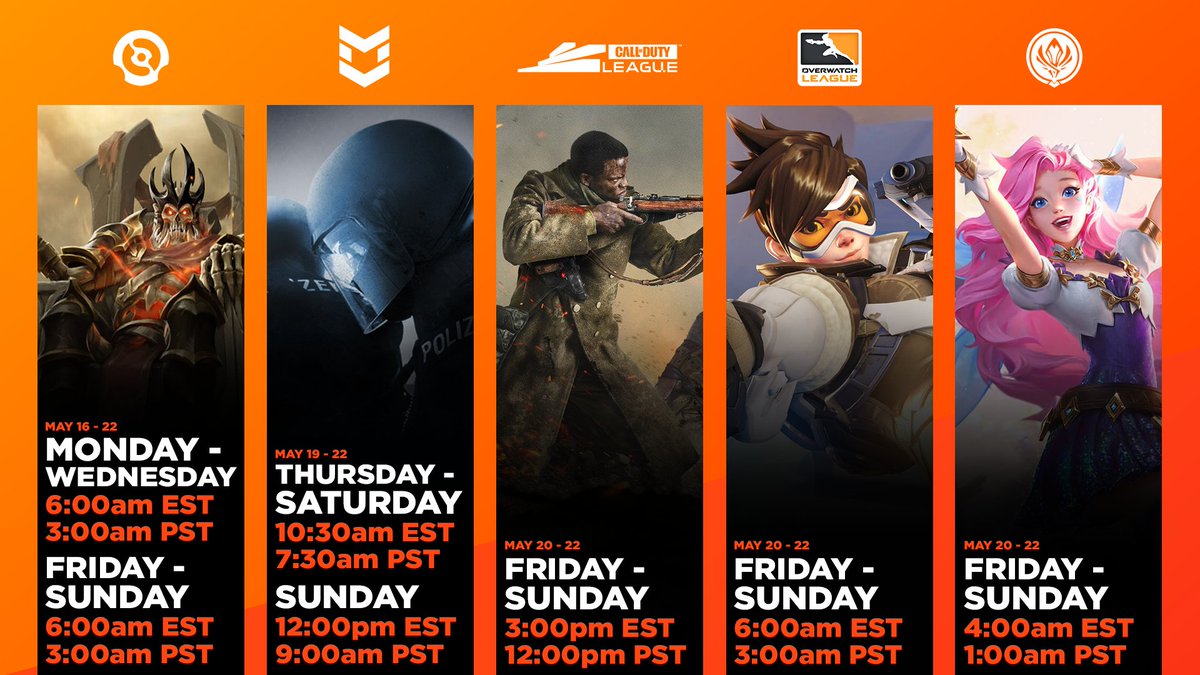 ReadyUpCom's tweet image. No matter what genre of esports you enjoy, there is plenty of action going on this week. Get all the info you need on your favorite events below! 👇👇

app.readyup.com