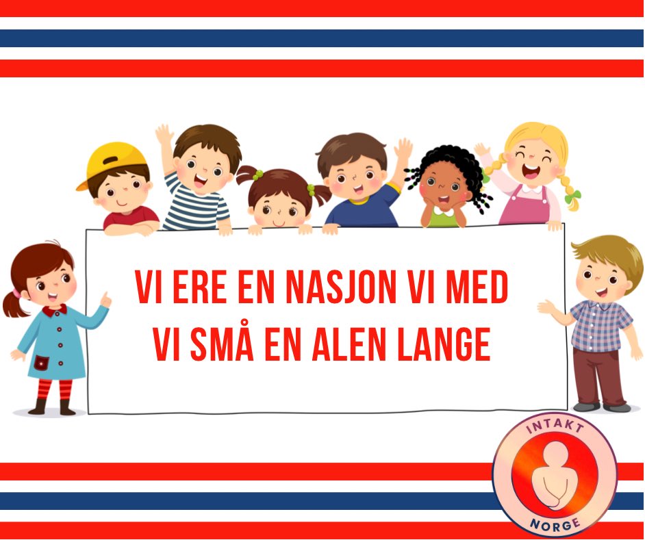 Gratulerer med nasjonaldagen! 🇳🇴
Håper den har vært fin, og spesielt for barna! Henrik Wergeland bidro til å løfte frem «de alen lange», og 17. mai er velkjent som en «barnas dag». Barns rettigheter og beste bør vi strebe etter å ha fokus på og forbedre hver dag.