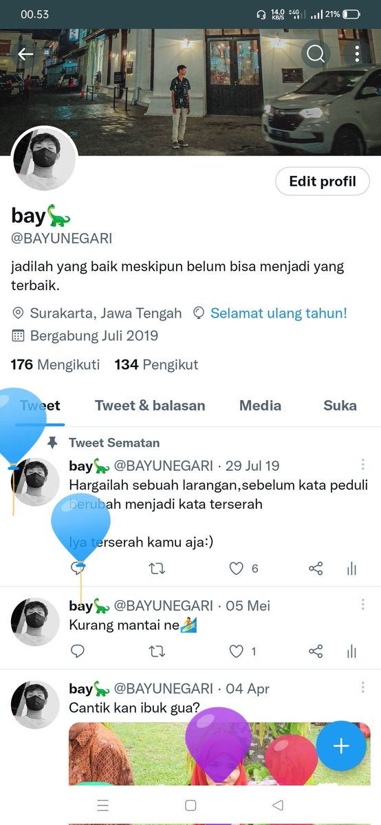 BAYUNEGARI's tweet photo. Yok balonnya lagi https://t.co/JFL17v7E24