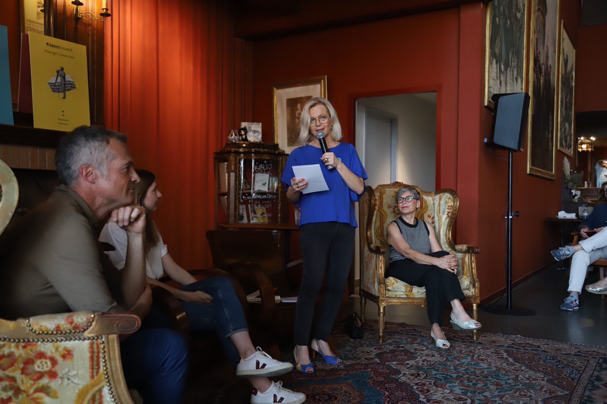 Lancement de <a href="/TelmiStudio/">Telmi Studio</a> en cette chaude soirée de mai à #Toulouse. 

Bravo <a href="/emmanuelleDR/">Emmanuelle Durand-Rodriguez</a> de créer ce studio de journalisme pour « Agir et le faire à haute voix ».