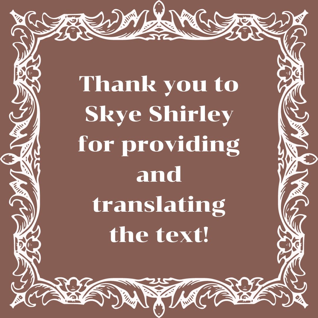 ProjectNota's tweet photo. Women’s Latin Week- DAY 1 // Huge thanks to @SkyeAShirley for her translation and transcription. Linked in our bio! https://t.co/zqvNofHxxr
