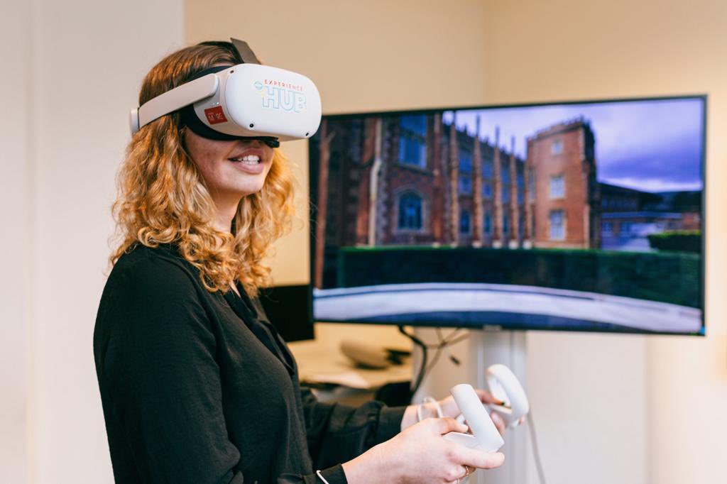 Looking back at a great stay at @DigitalMHNet together w @SylvieBernaerts; further strengthening the collaboration between @TMResearchBE & @QUBSSESW on #immersivetechnology & #mentalhealth