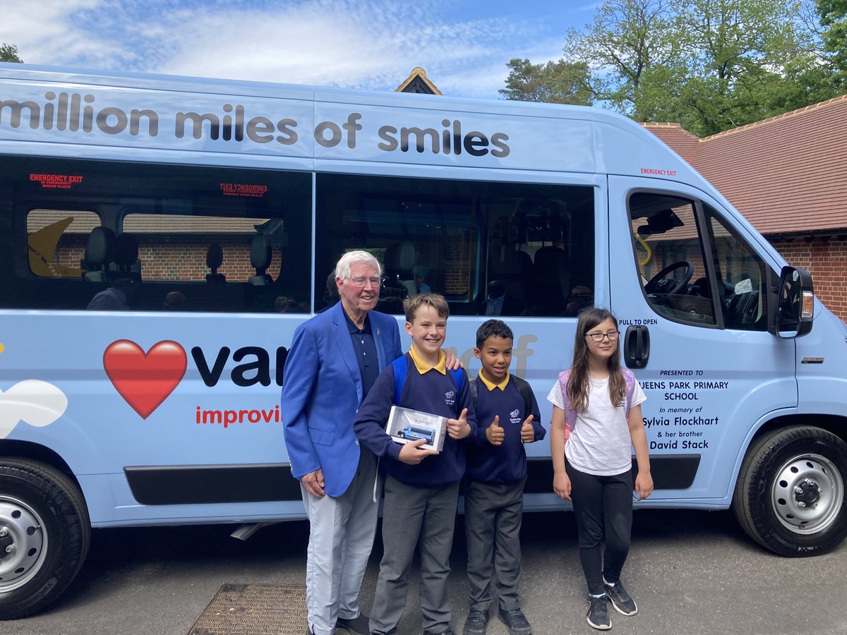 Thank you so much <a href="/VarietyGB/">Variety, the Children’s Charity</a> <a href="/VarietyGolf/">Variety Golf</a> for our minibus - you are making a big difference to so many children.