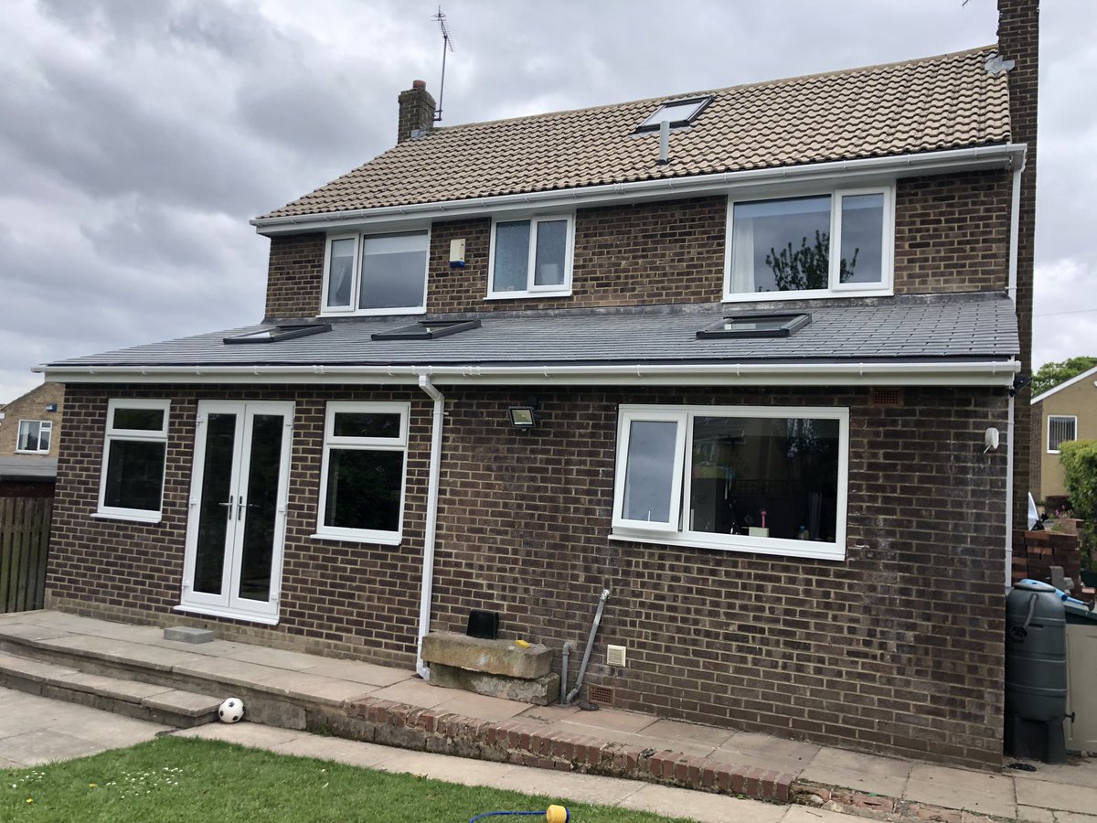Another stunning warm roof extension completed. Many thanks to <a href="/eurocellplc/">eurocell plc</a> Bradford branch for their usual fantastic service. Tapco composite tiles are the future!!!