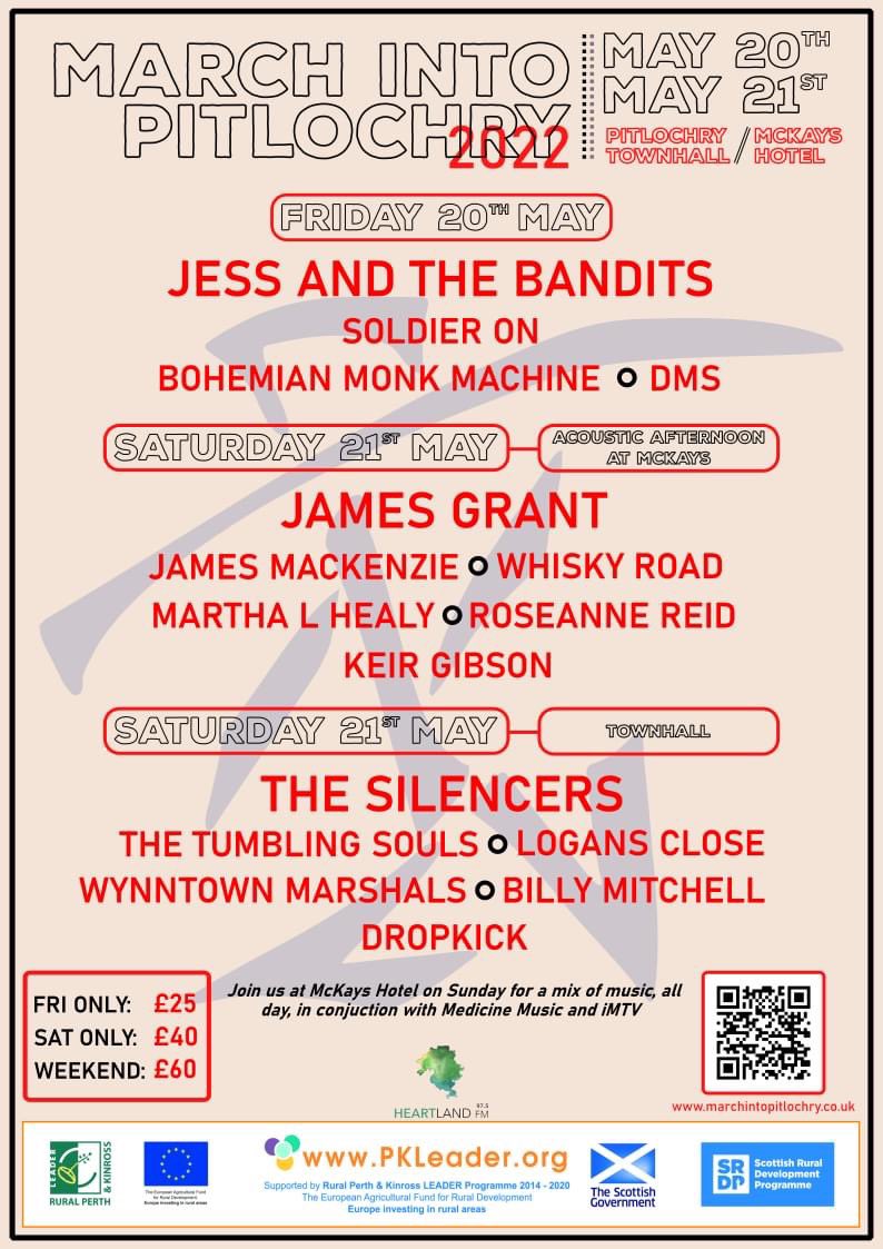 WeAreSoldierOn's tweet photo. ⏰ The wait is almost over… 

We return to the stage after FIVE YEARS this Friday at @MusicPitlochry!

Tickets are still available at https://t.co/FOsmNhNvRb https://t.co/7lY29uKVvl