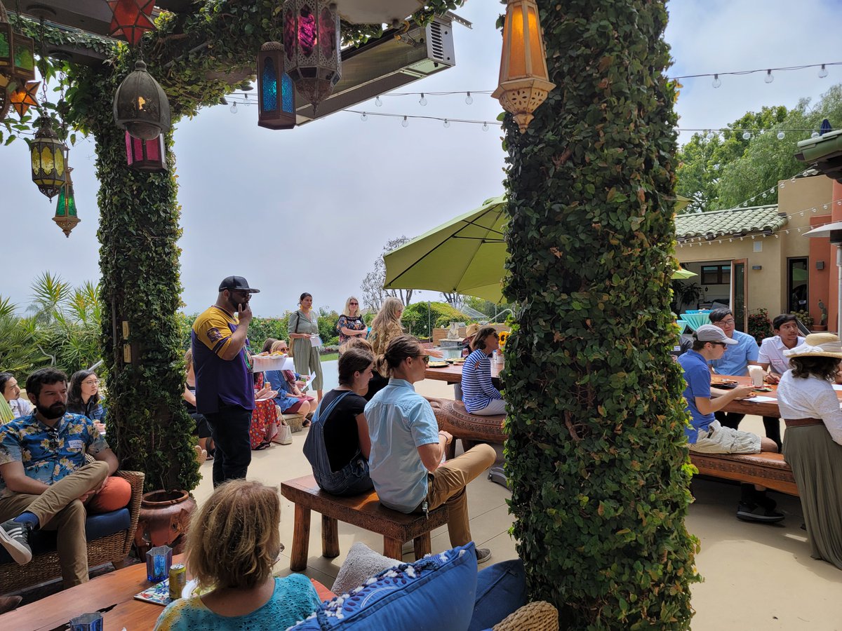 SanDiegoARCS's tweet photo. What fun to gather in person at our annual #ARCSScholar picnic this past weekend! Heartfelt thanks to #ARCSMember Catie Madani for opening up her beautiful home to Scholars &amp; members. The food, the weather &amp; the lively conversation were all thoroughly enjoyed. 💕
@ARCSFoundation https://t.co/gjuStU7qcG