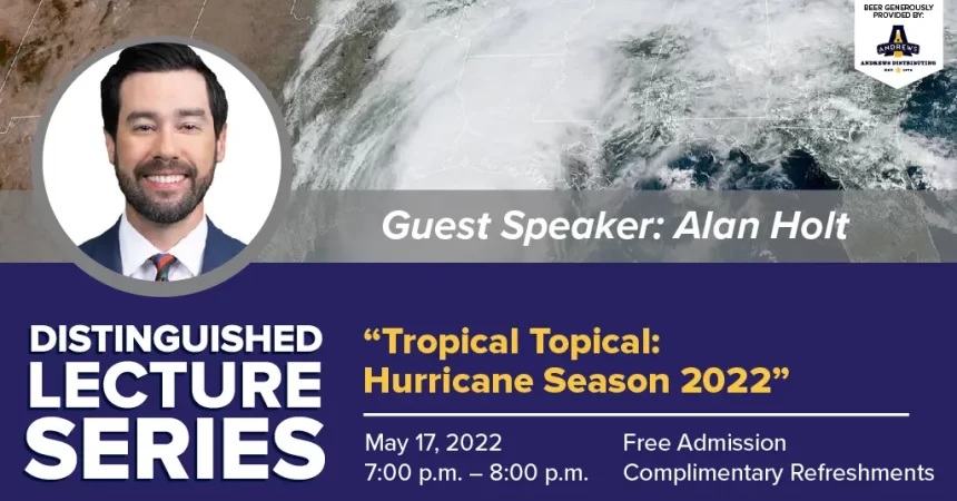 I'll be presenting as part of the Corpus Christi Museum of Science and History's <a href="/CCMSH/">CC Museum</a> Distinguished Lecture Series tonight at 7PM.  Free admission and lots of tropical talk.  Looking forward to it!