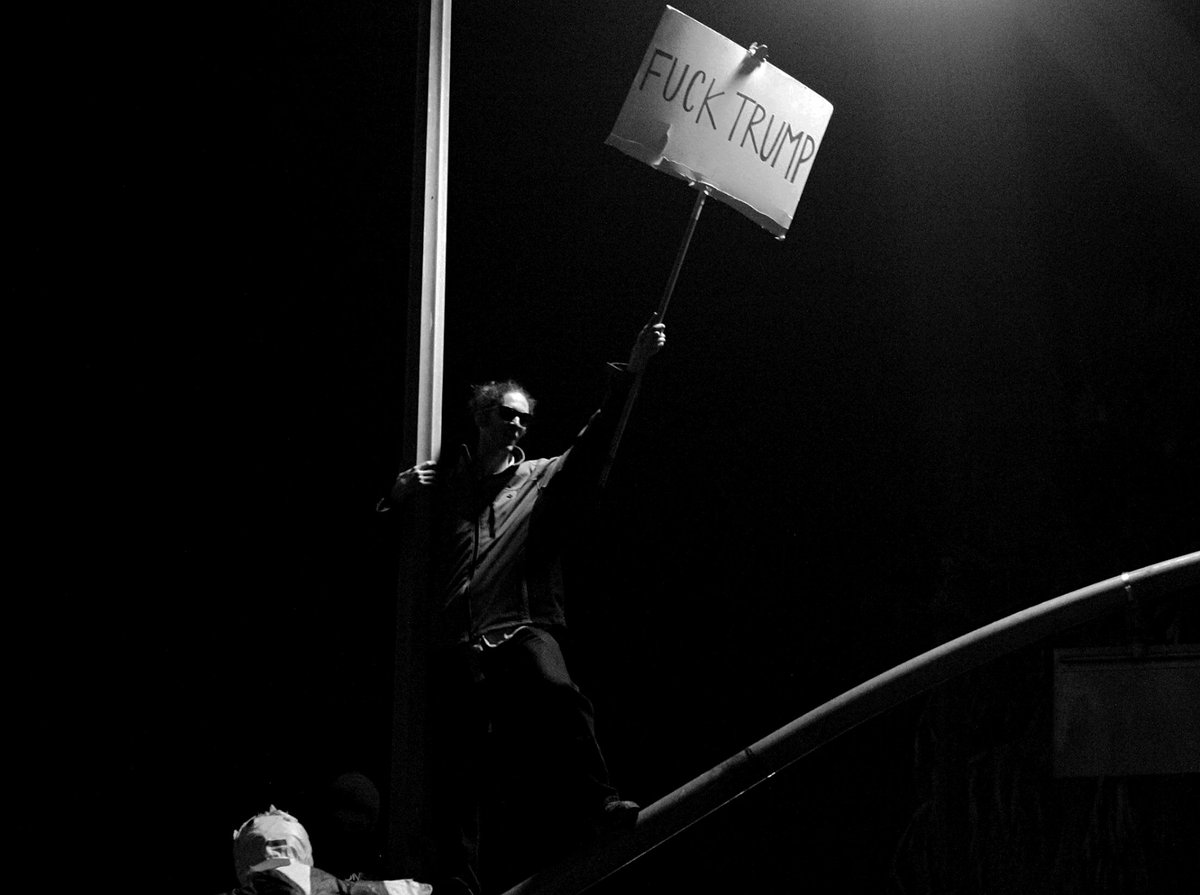 TaurianImages's tweet photo. Post Election Night Anti-Trump Protest, Downtown Los Angeles, CA  #blackandwhitephotography #AntiTrump #TrumpProtest #DTLA #ProtestImage #PublicProtest
#TaurianImages #nftphotography #TaurianImages https://t.co/Zmwl87bzMu