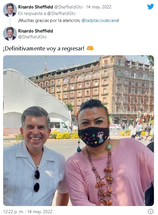 Radioboxmx's tweet photo. @SheffieldGto, de @Profeco, “verifica” puesto de
“@ladytacosdecana”; “se pasan… de buenos”, dice.

#Radioboxmx https://t.co/LP9oBoqhog