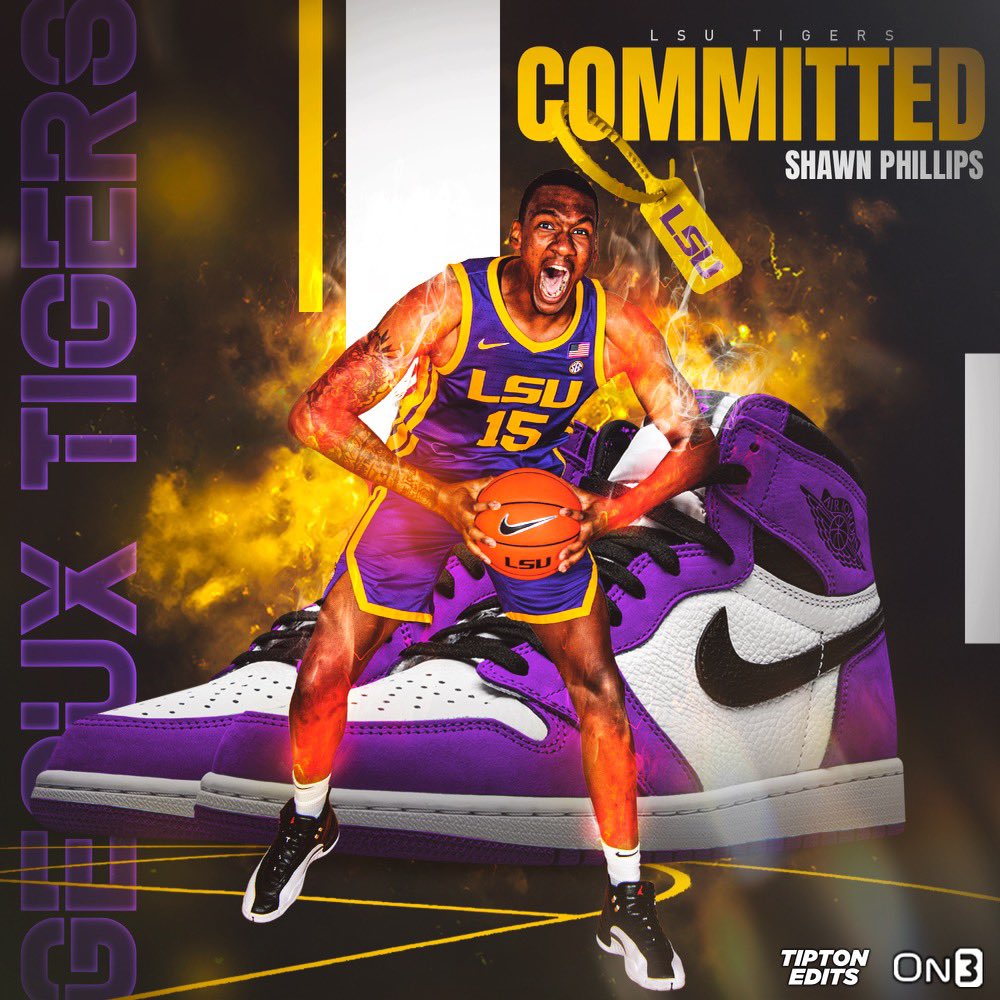 shawnphillipsj1's tweet photo. Baton Rouge let’s do it ! 🐅💜💛

@LSUBasketball https://t.co/AXjBUcyAUC