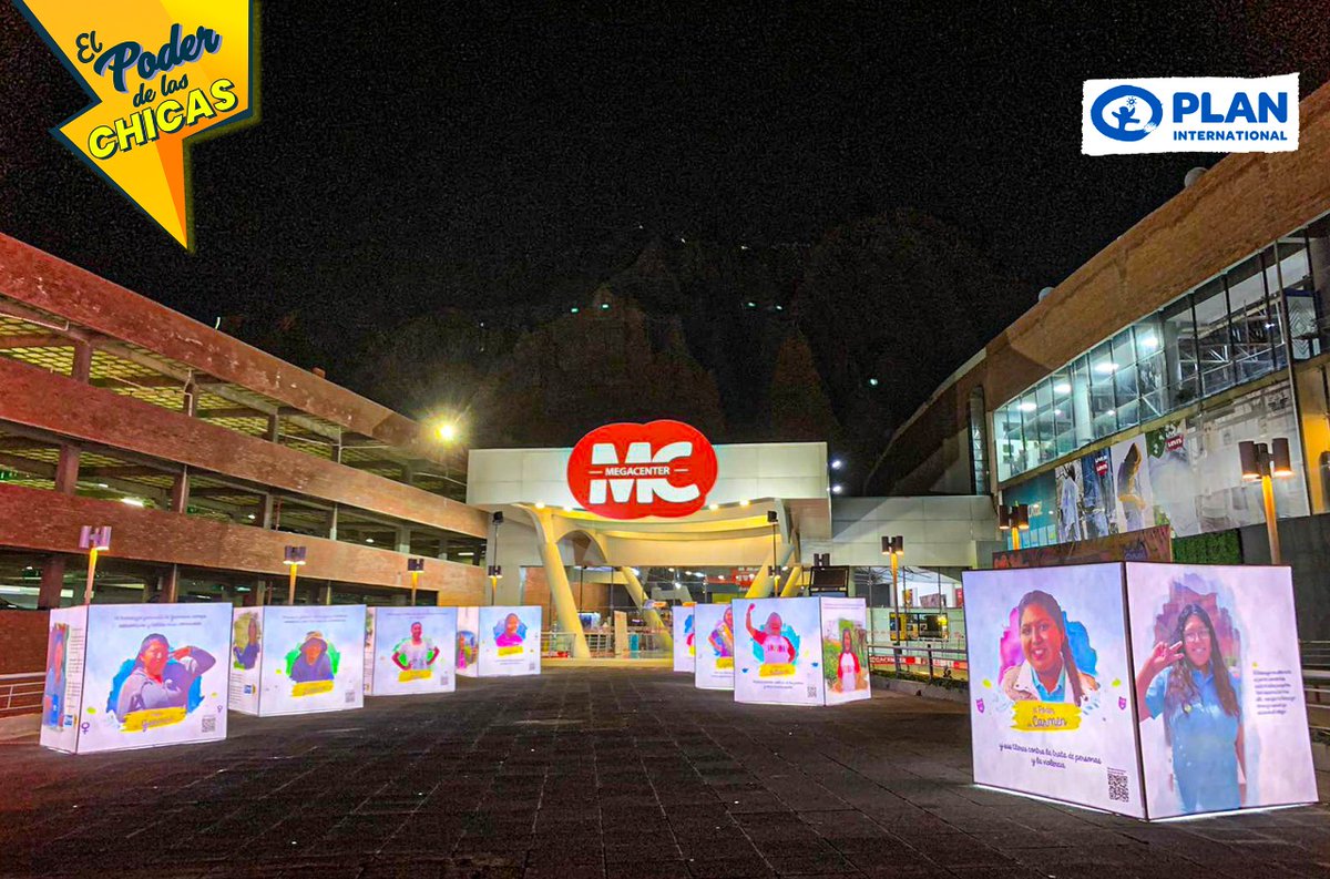 PlanBol's tweet photo. No olvides visitarnos en el MegaCenter hasta el 19 de mayo, donde podrás conocer la historia de niñas y jóvenes bolivianas poderosas, ¡te esperamos! ⚡💜

#PlanInternationalBolivia #ElPoderDeLasChicas https://t.co/RBsqUpjH2A