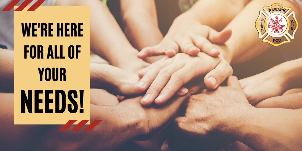 NewarkFiremen's tweet photo. #NewarkFiremenFCU is here to help our members succeed. 🌟 That's why you should become one too! Serving the firefighters and city employees of Newark since day one, we've always been here to help you reach new financial heights. 🤗

Learn more: https://t.co/QooaSTcLWV

#NewarkNJ https://t.co/08tmbuvs6q