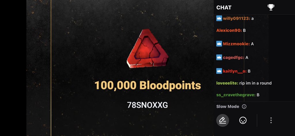 loca4papi's tweet photo. dbd codes for you! #dbd #DeadbyDaylight #dbdcode https://t.co/5VK5TsmrWg