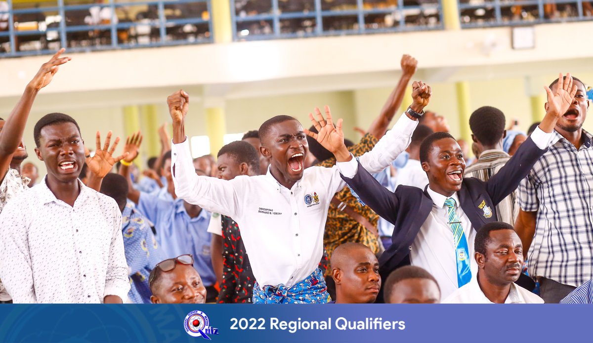 Ashanti Region -Contest 7

Ashanti Region -Contest 7

End of Contest

Osei Tutu SHS: 50pts
Mankranso SHS: 47pts
Adventist Girls' SHS: 30pts
Ejuraman SHS: 15pts
Mabang SHTS: 13pts

Osei Tutu SHS are heading to the National Championship!🍾

#NSMQ2022 #NSMQRegionals #Primetime