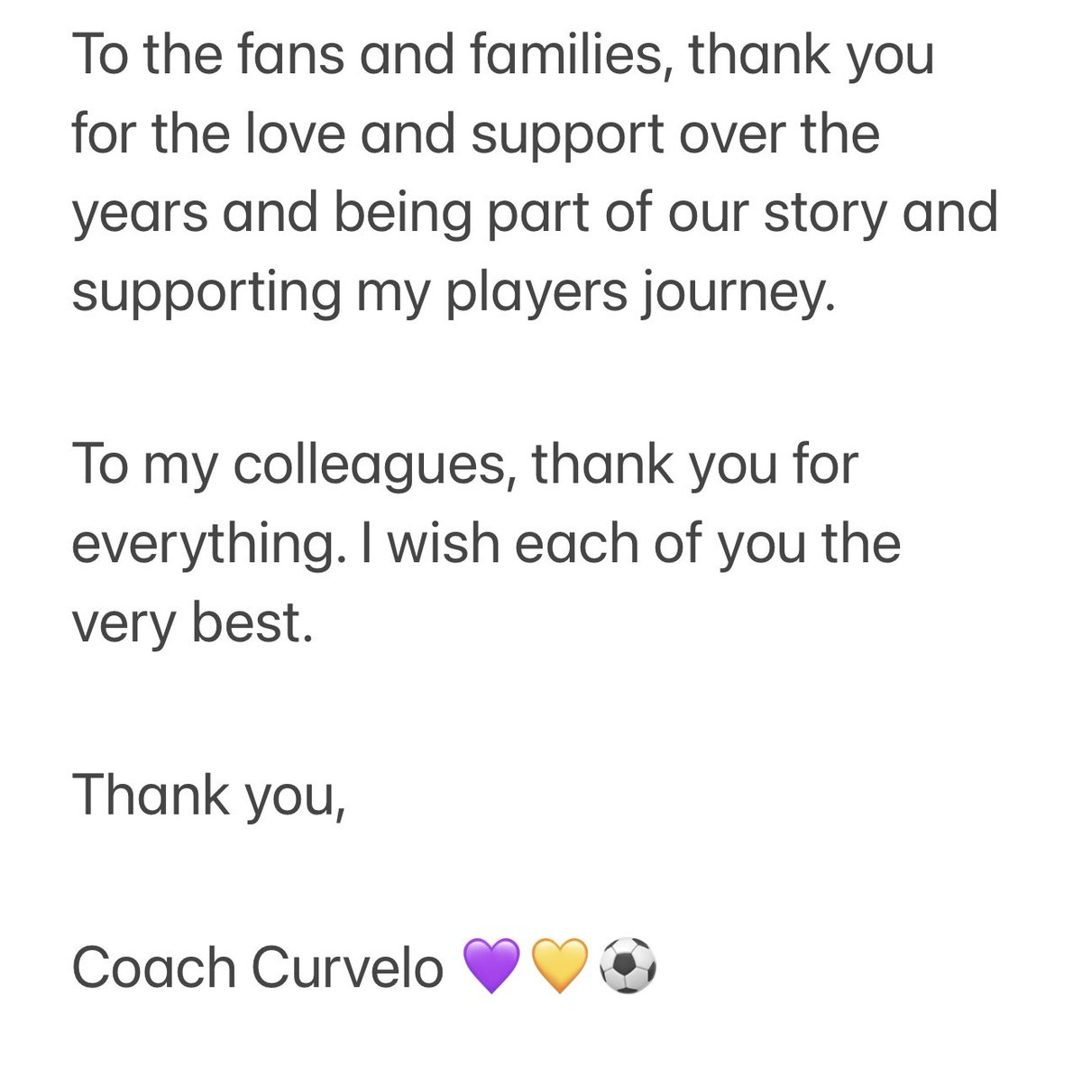 Thank you PVAMU 💜💛⚽️