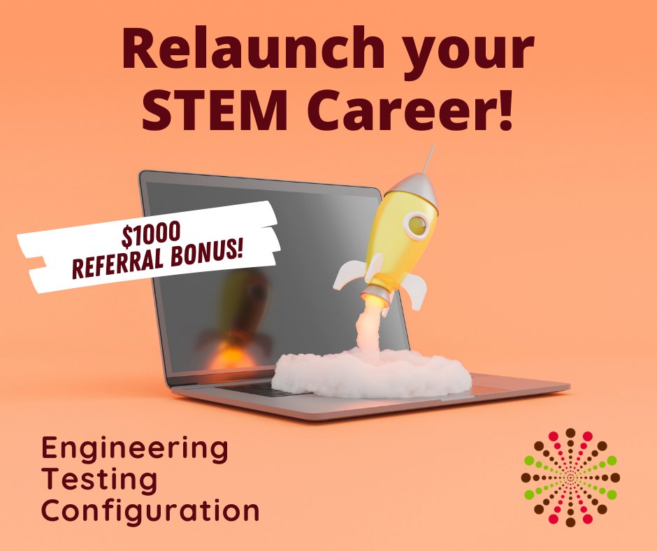 Ready to relaunch your #STEM career? If you have a 1+ year career break and prior experience in a technical role check it out: bit.ly/3yGZj6T 

#Career #STEM #Engineering #relaunch
