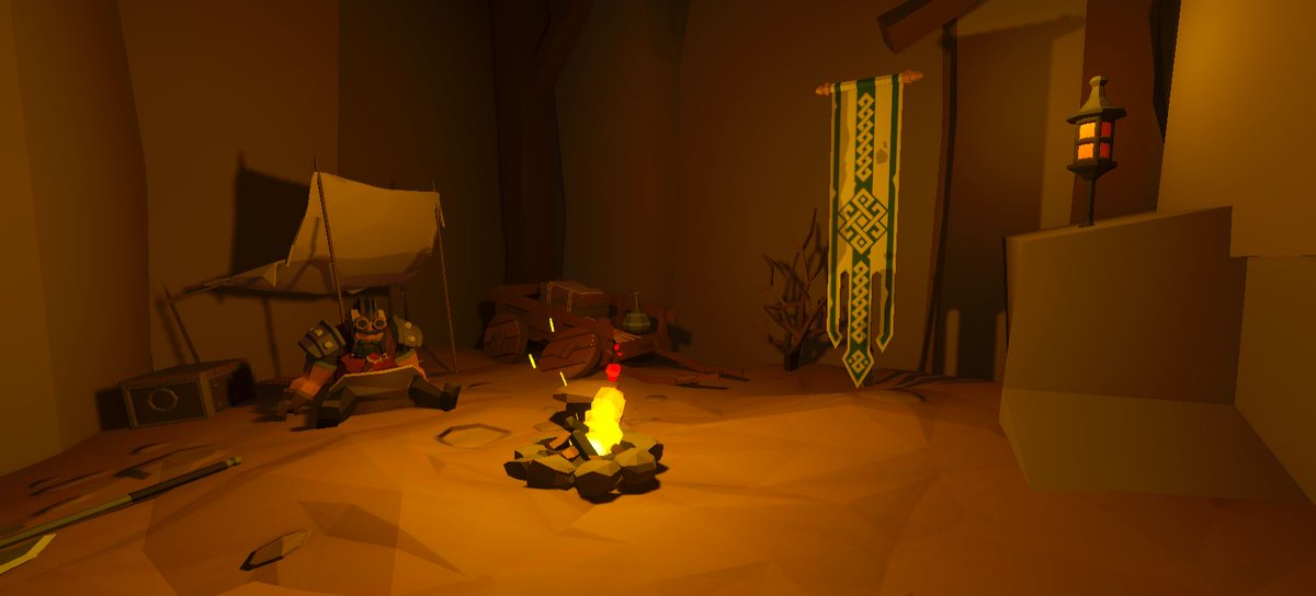 HunsaStudios's tweet photo. Good evening to all of you! Remember that The Hunsa magic comes out this Thursday! For those of you who haven't added the game to your wishlist, there's still time. Will you be able to stop the ancient one from rising?

#indiedev #3dgame #indiedevelopment #lowpoly https://t.co/UDGeExiTfX