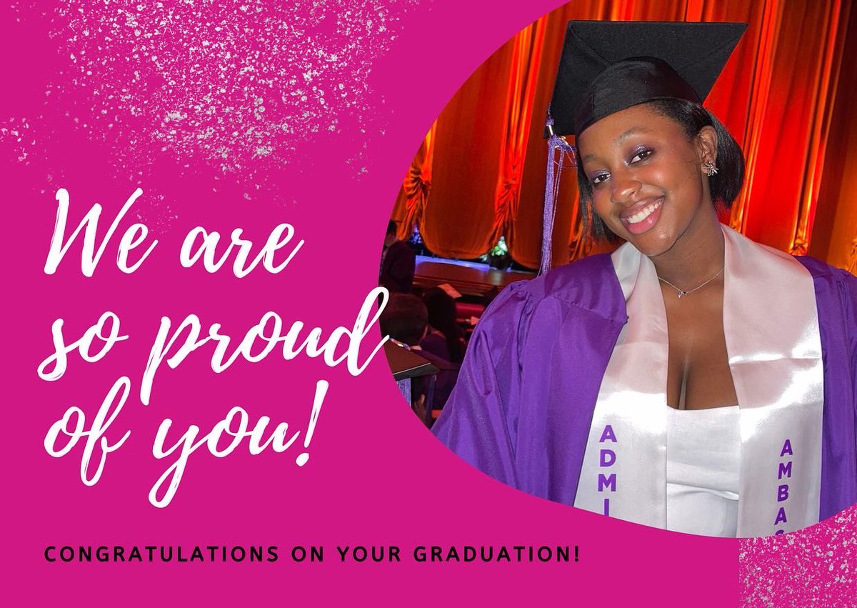 BizChica's tweet photo. Congratulations to our Social Media Manager, Jaylen Taylor who graduated magna cum laude from @nyuniversity today, and now holds a BA in Dramatic Literature & Romance Languages! 🎓✨💗 Go chica, go! Your Biz fam couldn’t be more proud! #blackgirlmagic #graduation #gochicago #nyu https://t.co/g8kiGtQ7Z1