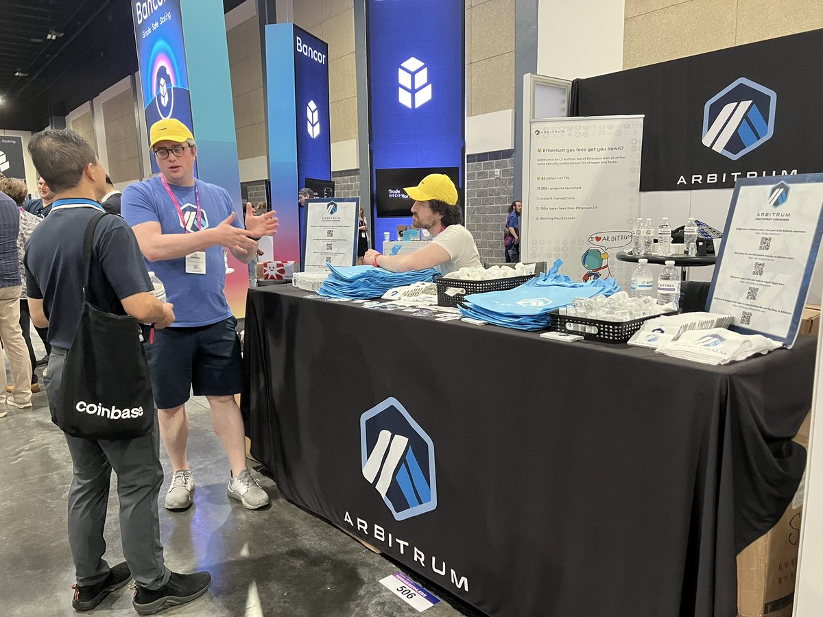 If you’re at <a href="/Permissionless/">Permissionless</a> this week, make sure to stop by our booth and say hi! 💙😄
