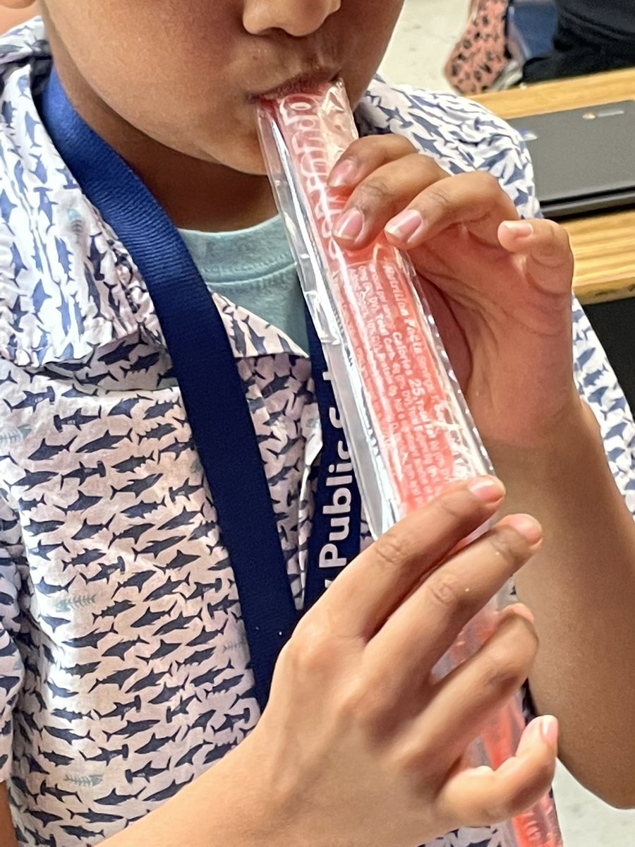 JoanneSahms's tweet photo. #TeacherLife
Me: What color ice pop do you want?
S: Red, please. 
Me: I am all out of red. 
S: I would like light red, please.  #LoveMyFirsties #ThinkPositive https://t.co/qdJYJeakHi