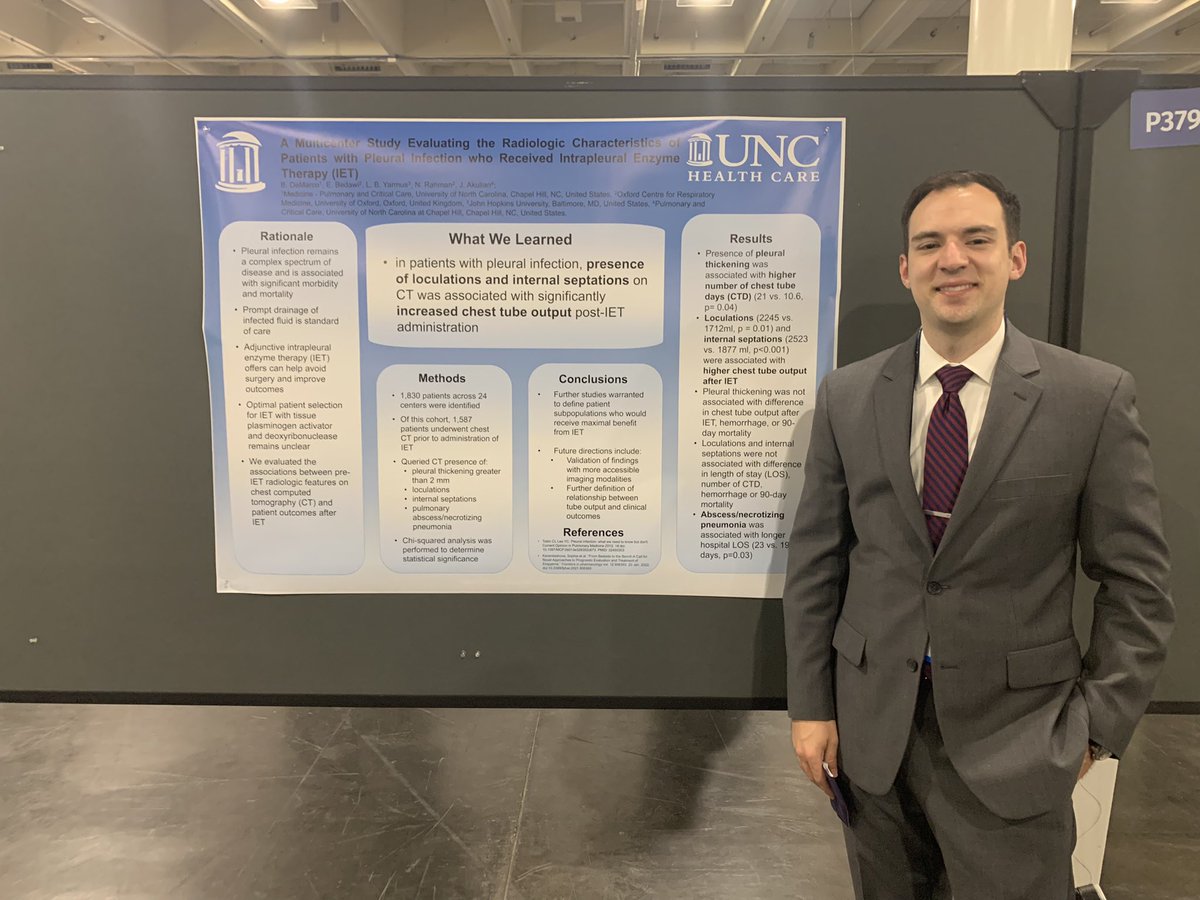 UNC Pulmonary and Critical Care Fellowship tweet media