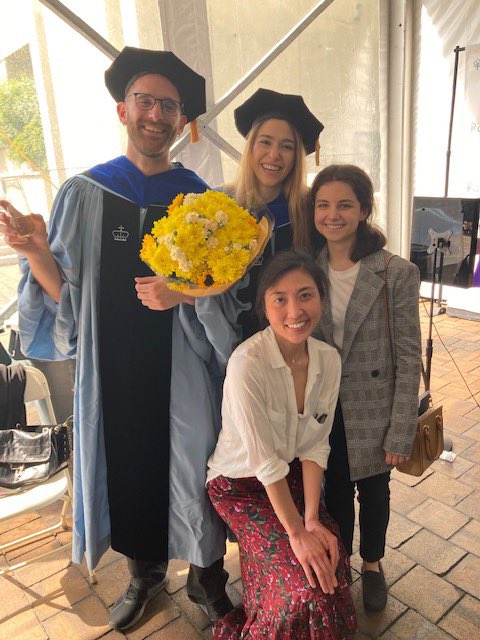 ColumbiaUEIL's tweet image. A huge congratulations to our PhD graduates, Dr. Marilena Karakatsani, Dr. Robin Ji, Dr. Niloufar Saharkhiz, Dr. Grigorios Karageorgos, and Dr. Stephen Lee!! 🎓🦁🎉 We are so proud of you!! #columbiabme #columbiaengineering #classof2022