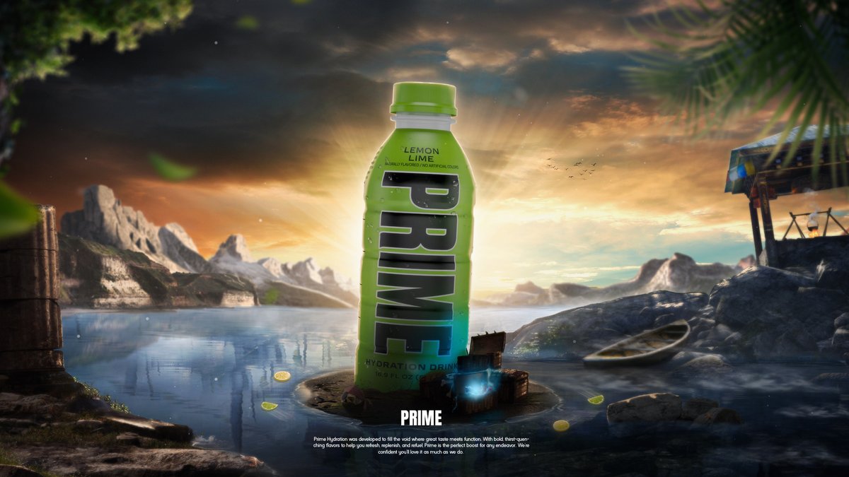 Concept Advertisement for <a href="/PrimeHydrate/">DrinkPrime</a> 🍋

Dual with <a href="/rabovisuals/">MADEBYRABO</a> 

support is appreciated🙏