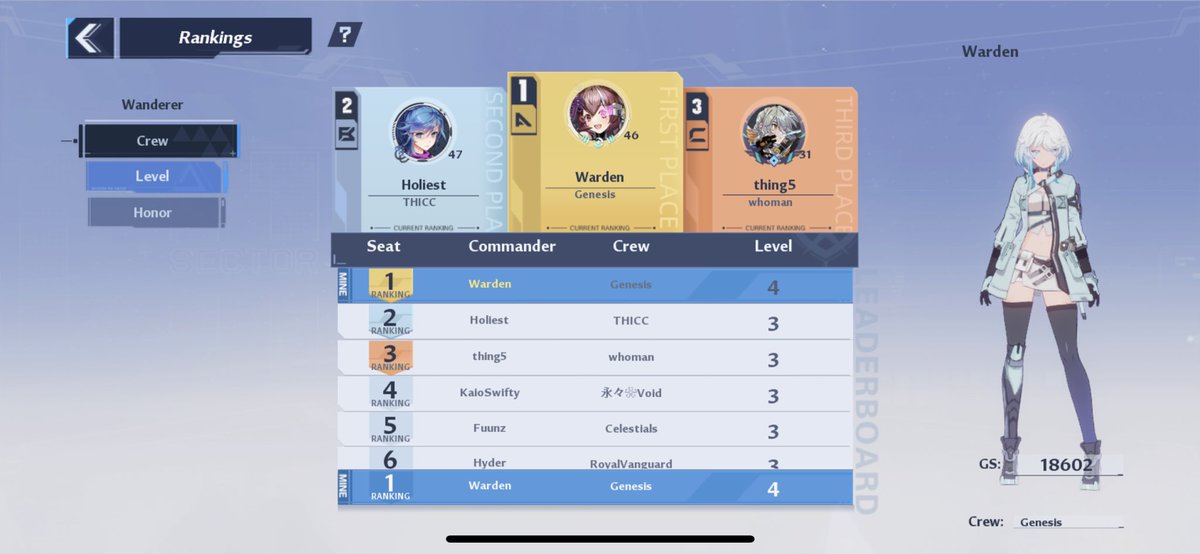 BiskoColby's tweet photo. @ToF_EN_Official @nullEmpathy , Genesis, North America’s rank 1 crew https://t.co/hoAQoJkYn8