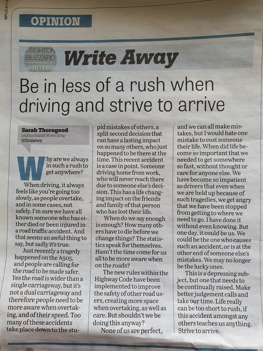 button03_4's tweet photo. Latest column in this week's @LBOnews #strivetoarrive https://t.co/aSFDatqzkw