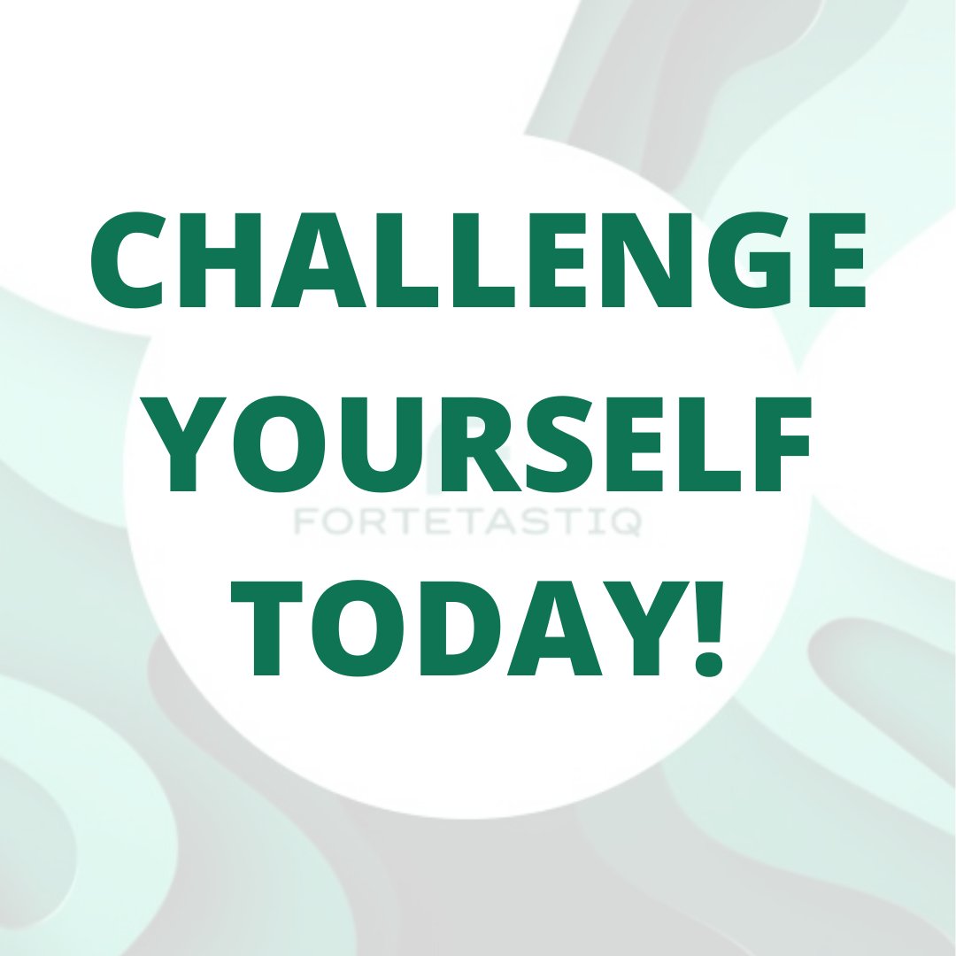 Fortetastiq's tweet photo. I stepped out of my comfort zone yesterday and can't wait to share it with you💚

#comfortzone #challenge #mindset https://t.co/DZaQ9F6wmS