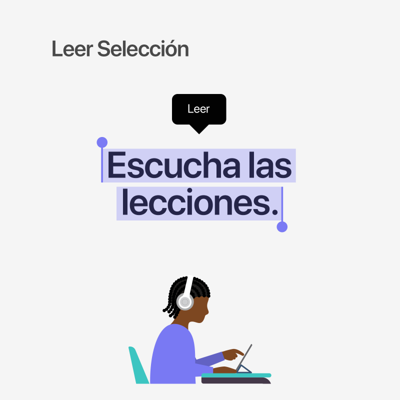 AppleEDU's tweet photo. Gracias a sus potentes prestaciones de accesibilidad integradas, el iPad permite a todos los estudiantes de tu centro aprender de la forma que mejor se adapta a sus capacidades 📚. Desliza para saber más.