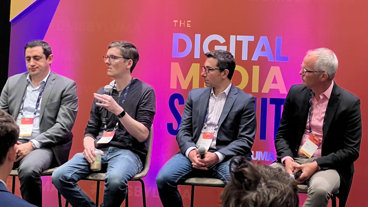 RichLightShed's tweet photo. Podcast advertising opportunity in focus at #DMSbyLUMA 

Great to see Spotify talking advertising with Audacy, Veritonic and others…

@TMurphDigiMedia @ScottSimonelli  @Joel_Withrow https://t.co/NUI0ExK1cV