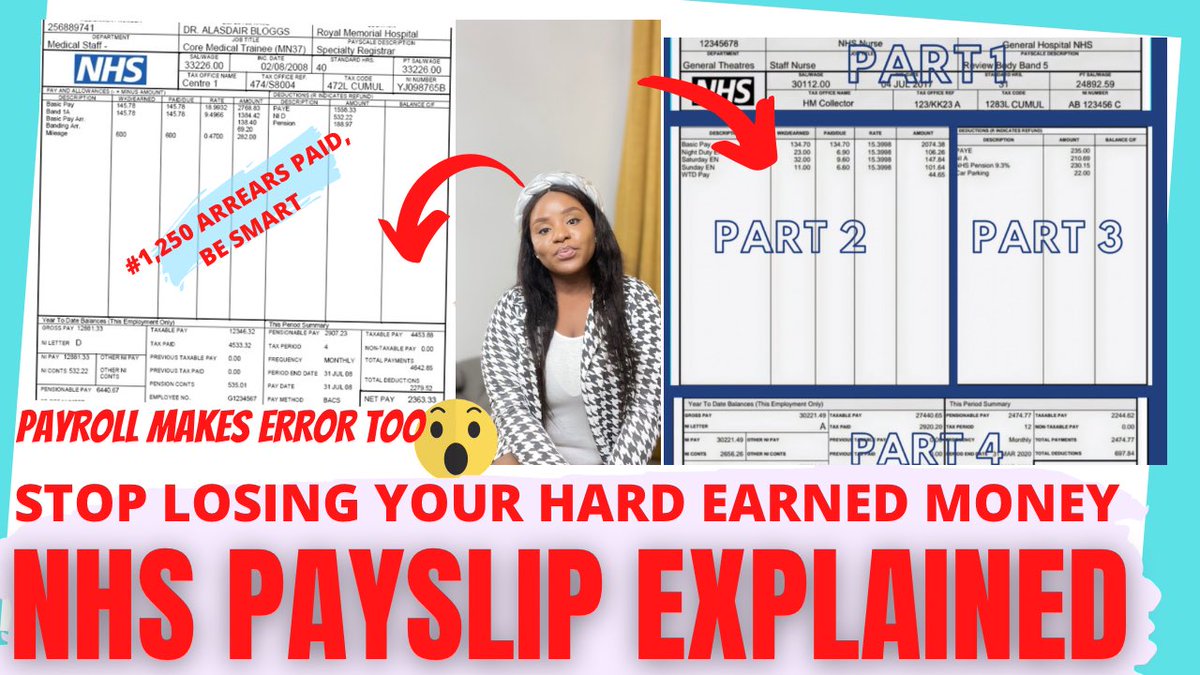 tohcreamz's tweet photo. NHS Payslip Explained| How I Got a whooping £1,250 arrears from Payroll because I peruse my pay|#uk
https://t.co/vaSvun5px7 https://t.co/SVAr4zfxz5