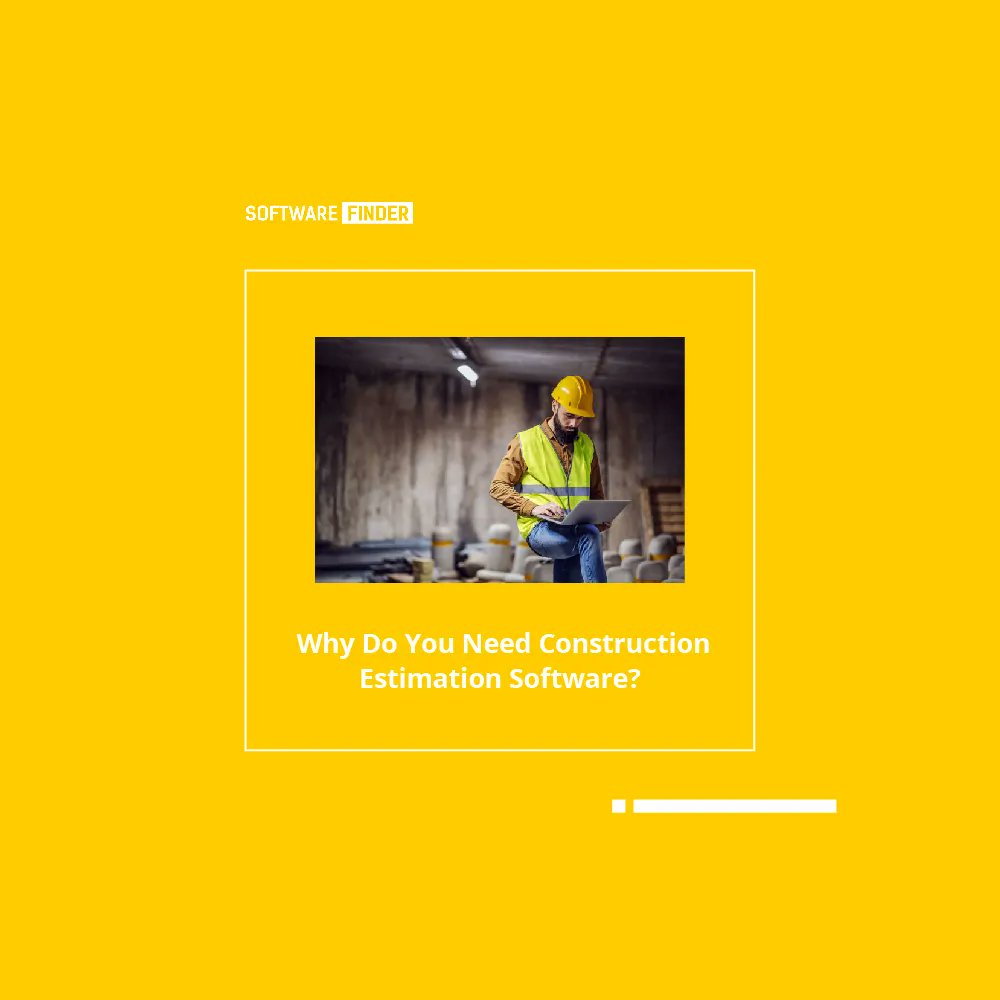 Softwarefinder2's tweet image. Estimations for #construction projects need to have accurate figures. Faults in factors such as incorrect pricing data, faulty schedules, and human error are some of the reasons why construction businesses need to invest in #EstimationSoftware: buff.ly/3FQoHIR