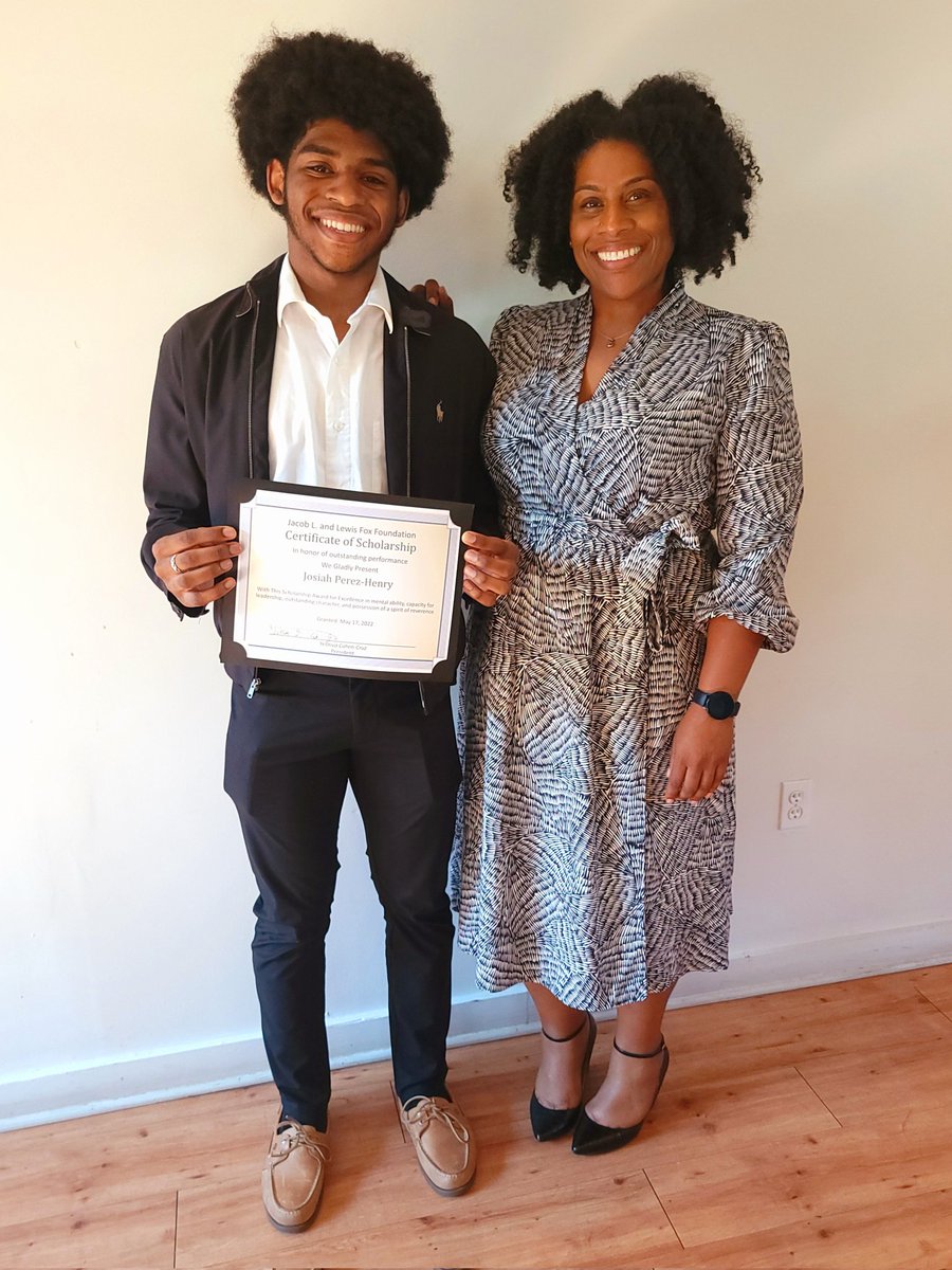 "When you want something, all the universe conspires in helping you to achieve it." ~~Paul Coelho, The Alchemist
So proud of my son! 
#FoxScholarship #FoxScholarshipRecipient 
<a href="/Hartford_Public/">Hartford Public Schools</a> <a href="/HartfordSuper/">Dr. Andraé Townsel</a> <a href="/MagnetClassical/">Classical Magnet</a>