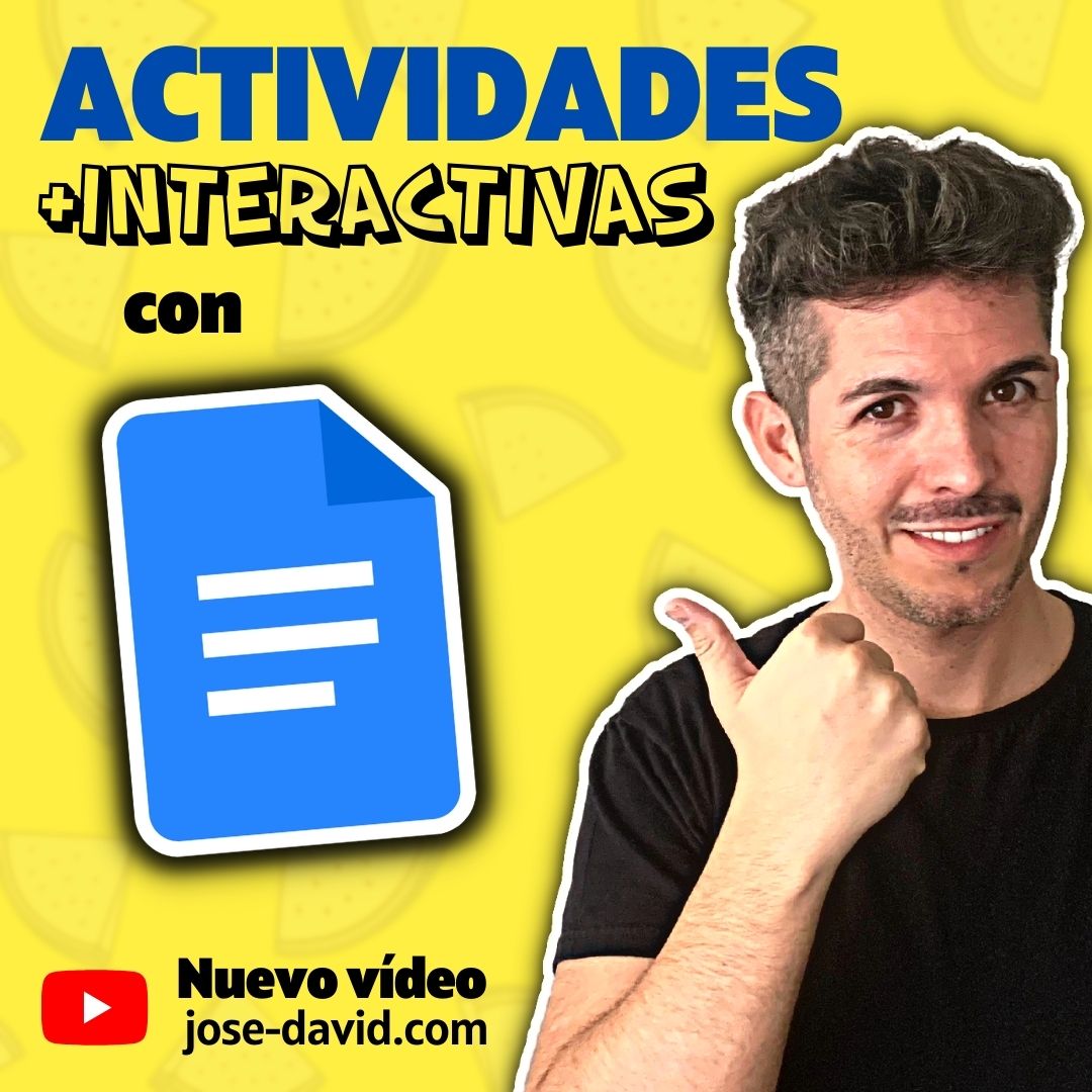 🔥 NUEVO VÍDEO 🔥
Crea actividades más interactivas con una novedad de Documentos de Google.
✅ Puedes verlo en youtu.be/DmkImY8MsdE
Inspirado en el gran <a href="/ericcurts/">Eric Curts</a>. Thanks!
<a href="/GoogleForEdu/">Google for Education</a> <a href="/mayyoulee/">May Jue</a> <a href="/GonzaloETC/">Gonzalo Romero</a> <a href="/GEGSpain/">GEG Spain</a> #GoogleET #GoogleEI