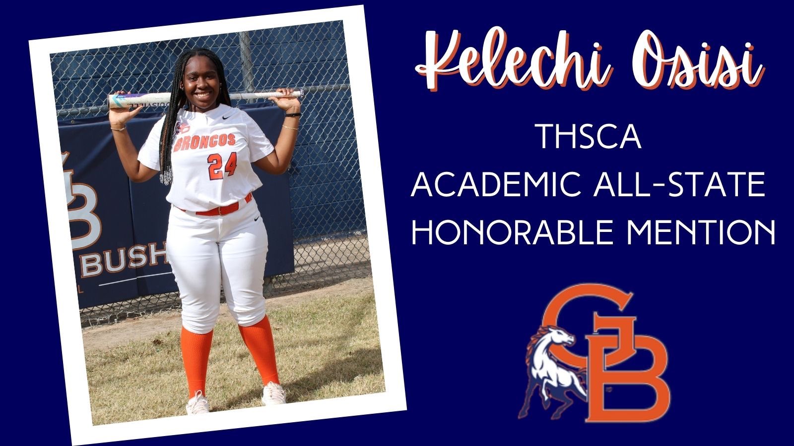 George Bush HS Softball on Twitter: 