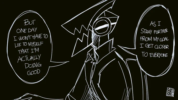 "Because you prefer me this way" 