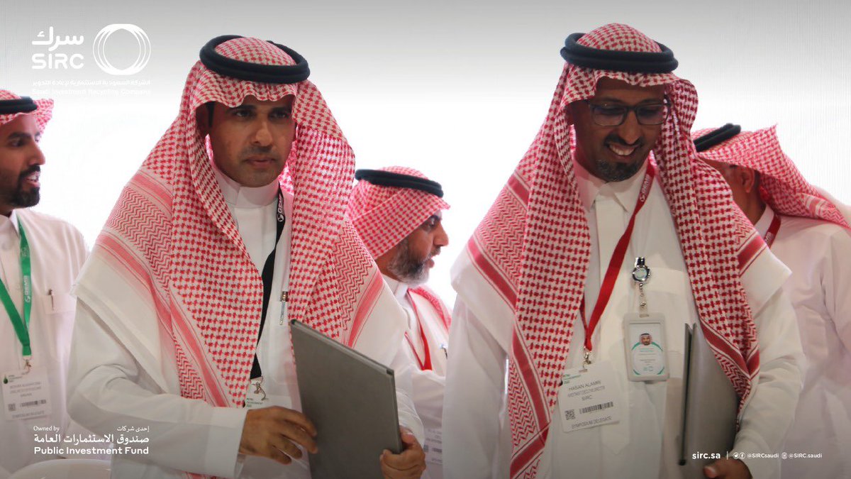 SIRCSaudi's tweet photo. وقع الاتفاقية من جانب "سرك" الرئيس التنفيذي لشركة التدوير المعدني المملوكة من "سرك" م. حسن العمري، و من شركة "داز" سعادة أ. زامل الشهراني. https://t.co/KKdejdvuvp