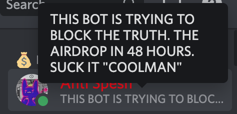 coolcoffeedan's tweet photo. AIRDROP IN 48 HOURS. SUCK IT COOLMAN 😈 https://t.co/MkLrHVlsIr