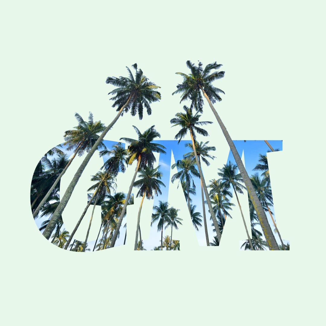 #GM &amp; good afternoon (we slept in)