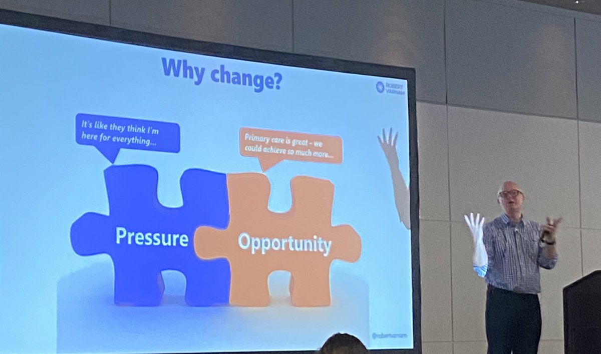 drtoyosiadeniji's tweet photo. Excited to have been at First 5 EM Conference.Great hearing from inspirational speakers able to re-ignite enthusiasm in colleagues on the range of possibilities as a GP beyond the consultation room #F5EM22 @drawfoster @robertvarnam @NthTrainingHub @SulaxniNainani @DrRachelMorris https://t.co/C05QMloOnp