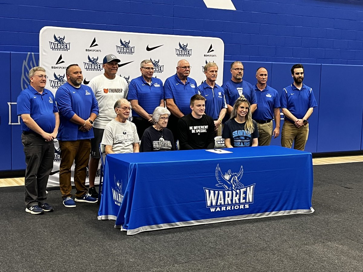 Warren senior Brayden Sallee is off to Shawnee State to continue his basketball career. More tonight on WTAP Sports at 6
<a href="/WWarriorsATH/">Warren Warriors</a> <a href="/WarriorHoops1/">Warrior Hoops</a> <a href="/BraydenSallee/">Brayden Sallee</a>