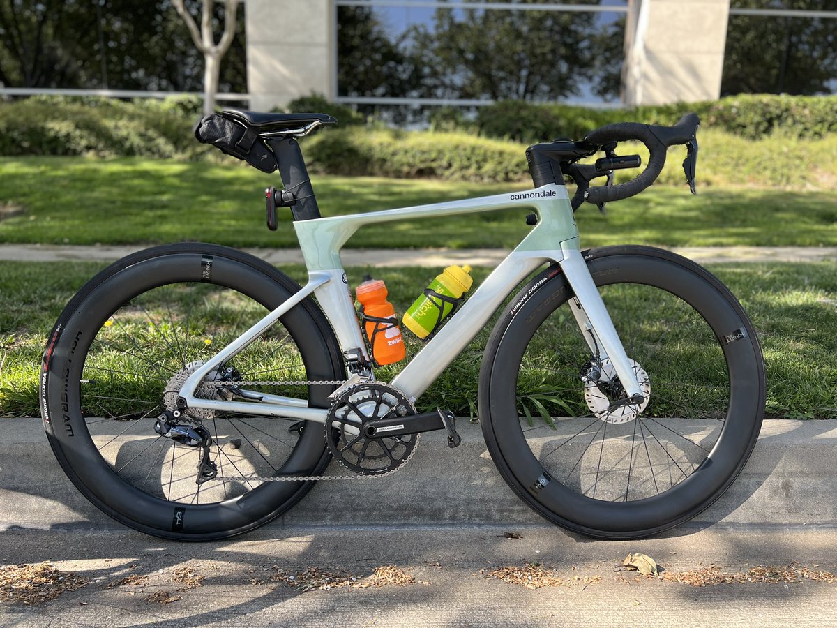 mnahuat909's tweet photo. Started riding a @RideSchwinn , once I realized I enjoyed riding a bike I upgraded to a gravel bike @TrekBikes #CheckpointSl5 which was the only road bike available during Covid, so I took. Once I found out the differences between the bikes I bought a @RideCannondale #Systemsix https://t.co/WQyTvBhpwP