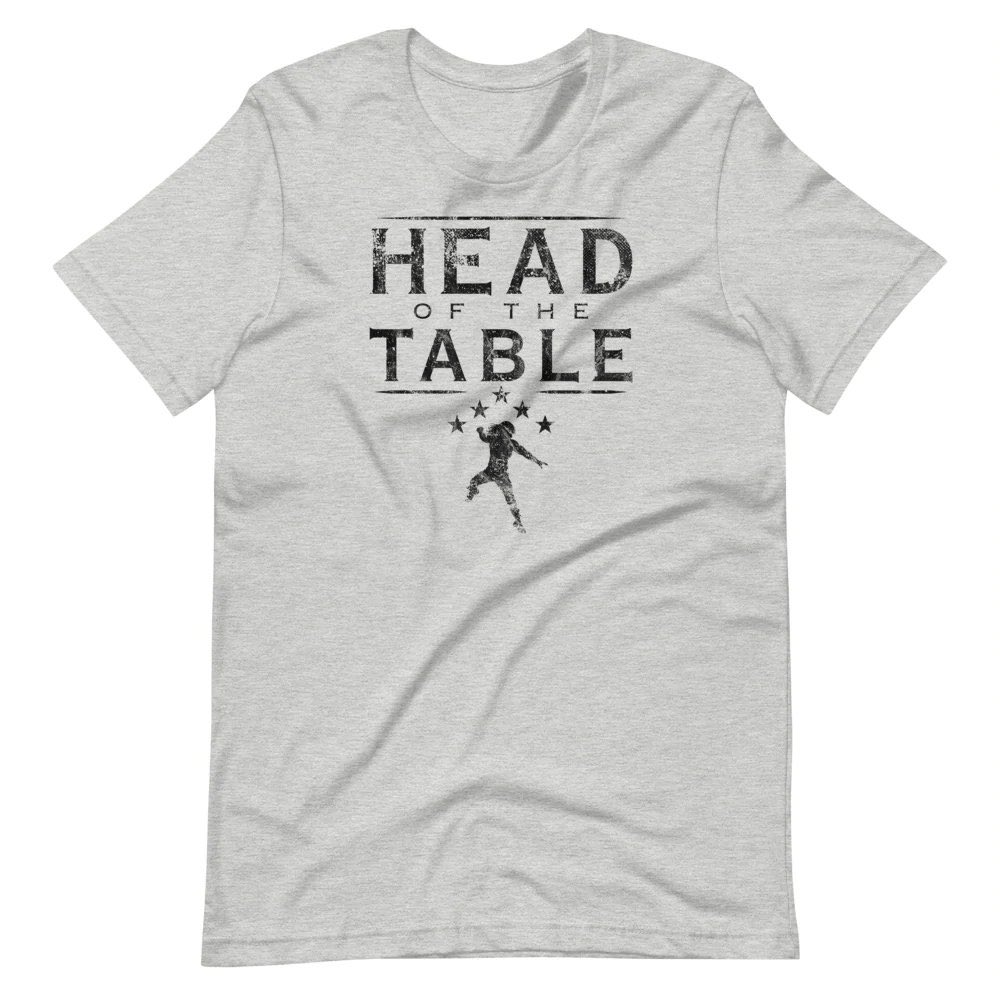 #romanempire sort of new merch!! Grey head of the table T-shirt https://t.co/KA05Rjy851